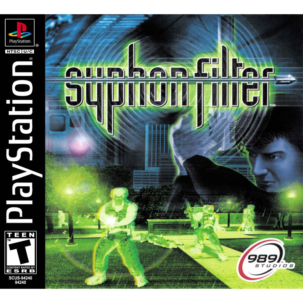 KASET CD GAME PS1: SYPHON FILTER