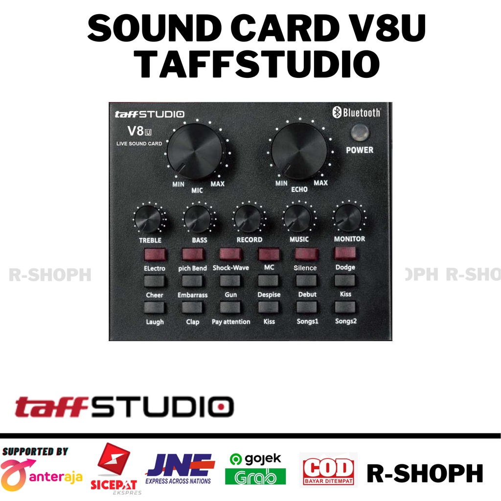 Soundcard V8U V8S V8 Original TaffStudio