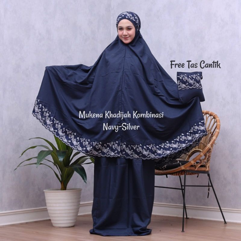 REAL PICT Mukenah khadijah premium mukena katun mikro