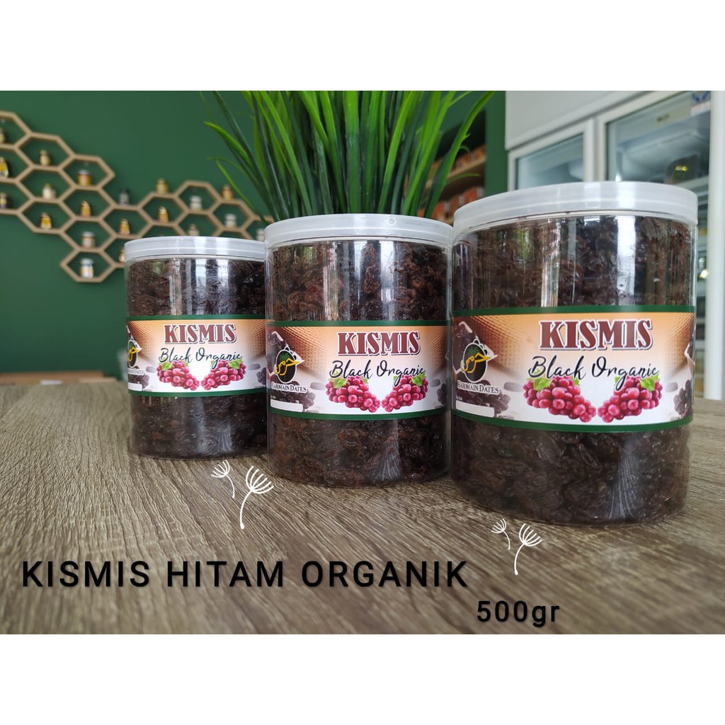 

KISMIS HITAM UNSWEETENED ORGANIC 500 gr BY HAROMAIN DATES