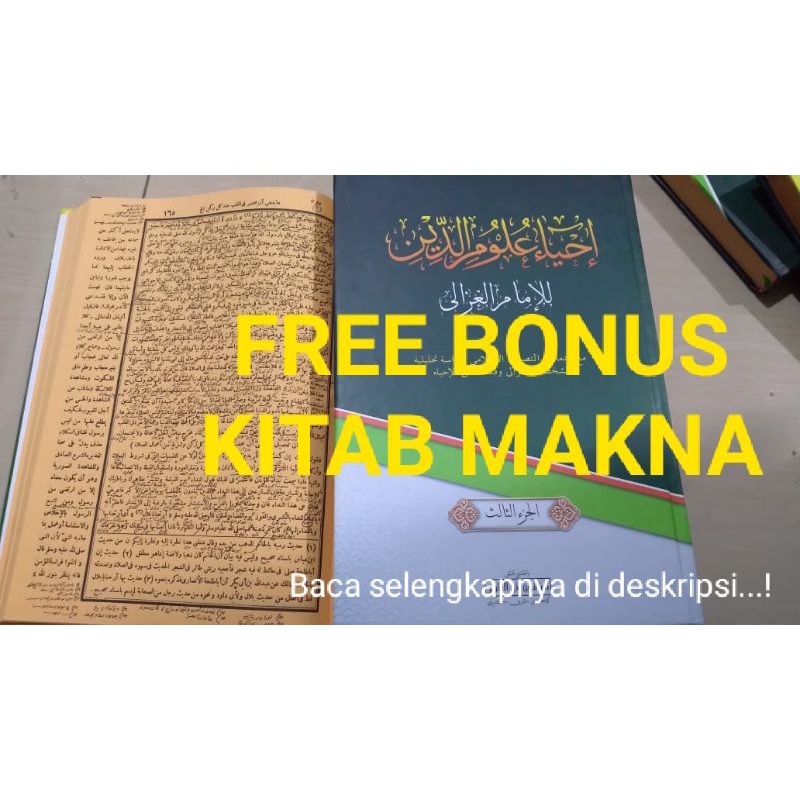 Ihya Ulumuddin Makna Pesantren petuk Grosir kitab petuk kwagean