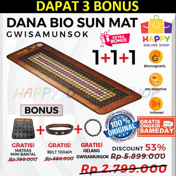 DANA BIO SUN MAT Matras Terapi Kesehatan Kasur Terapi Panas Original