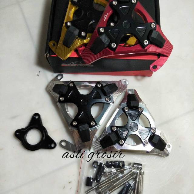 COVER ENGINE PELINDUNG MESIN BLOCK R15-MXKING-VIXION NVI-BYSON