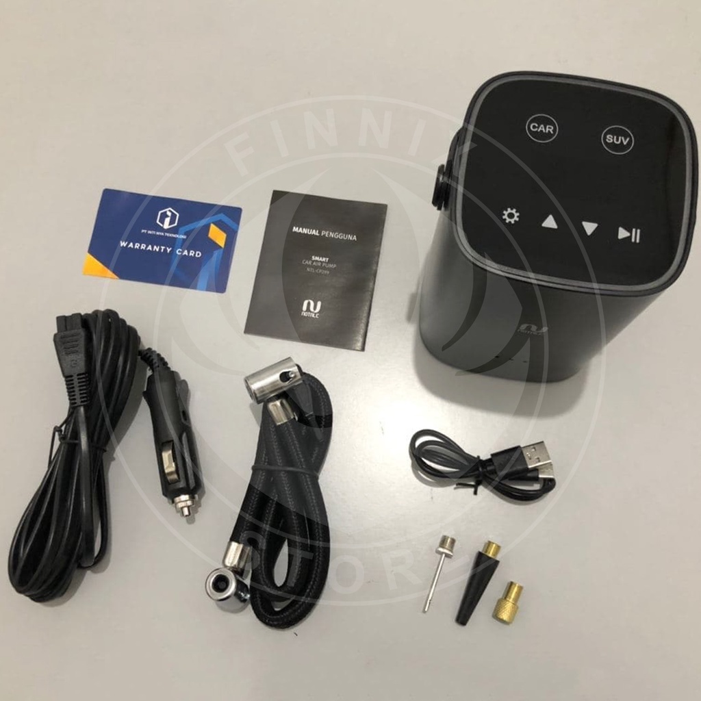 Notale Electric Air Pump - Pompa Ban Sepeda Motor Mobil - Garansi Resmi
