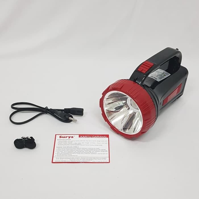 Lampu Senter LED Torch Rechargeable Surya SHT-L1020