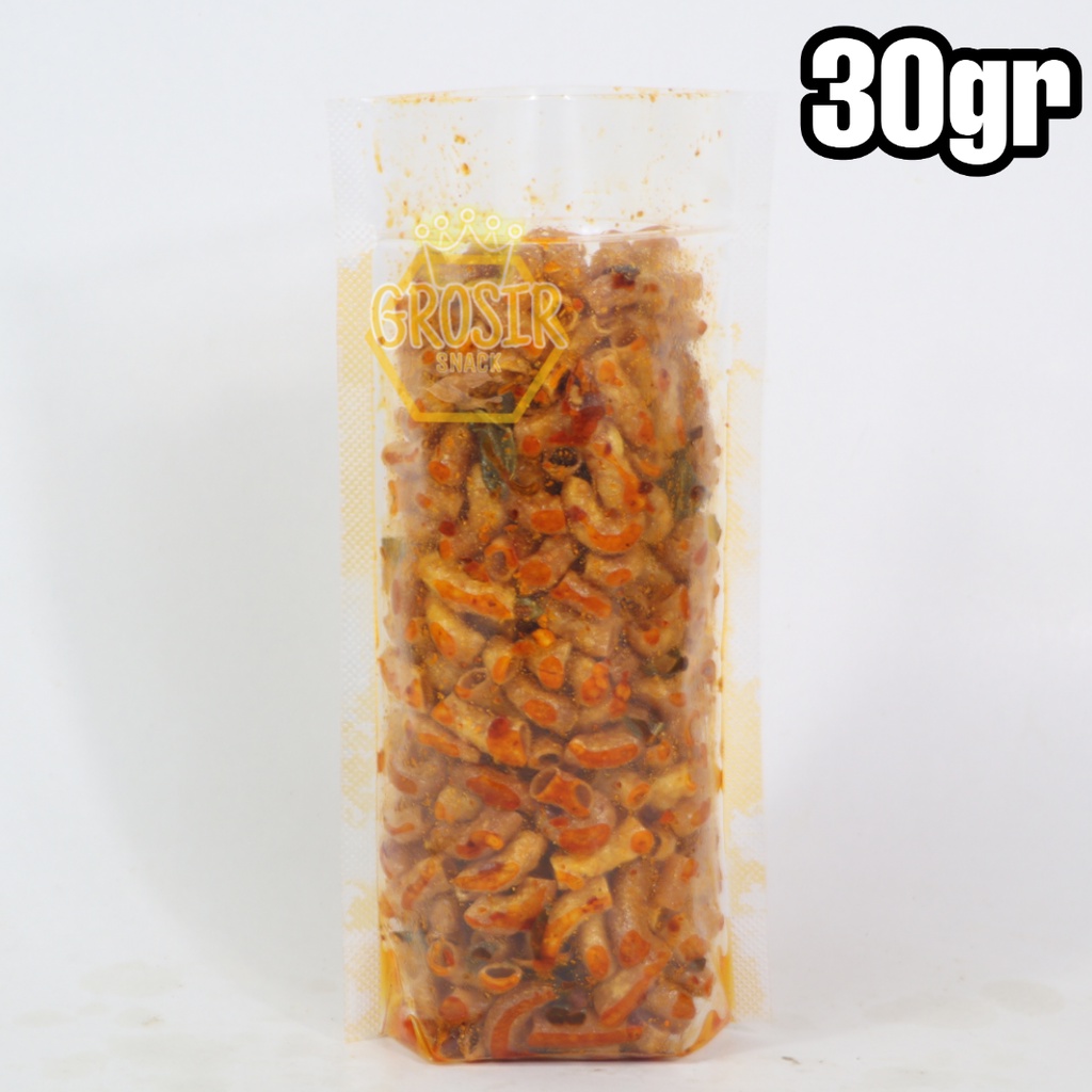 Makaroni Kriuk / Makaroni Pipa 30gr+ Extra Daun Jeruk