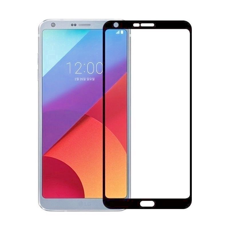 Film Pelindung Layar Tempered Glass Full Cover 3D untuk LG G6