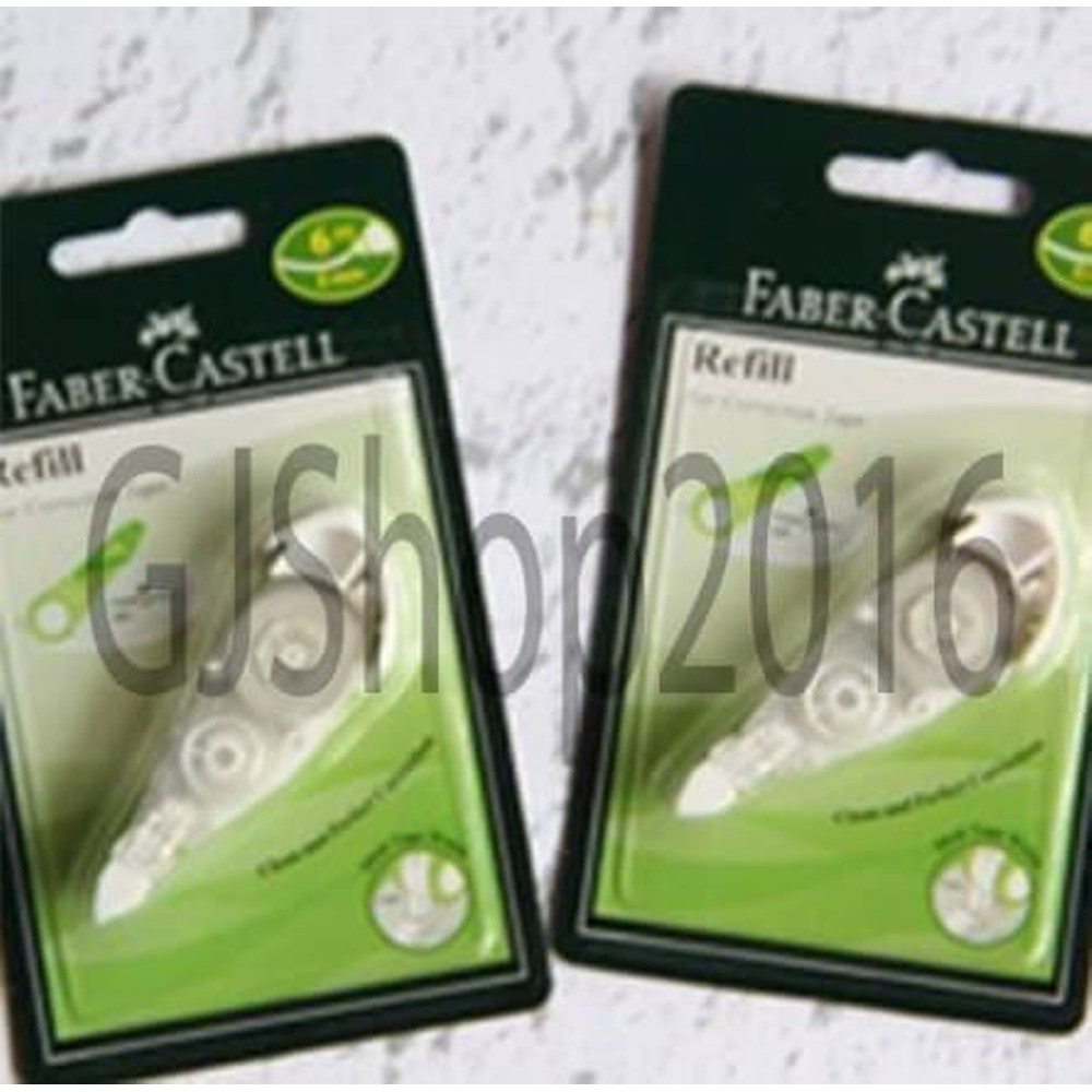 

Langsung Order Refill Correction Tape Faber Castell SR 506 Isi Ulang Tipex Kertas terakhir