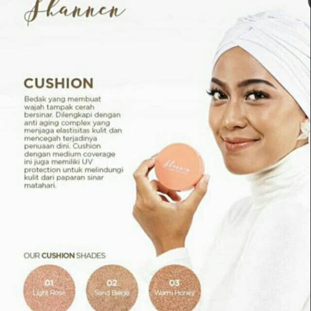 Bedak cushion shannen