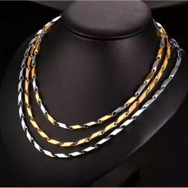 KALUNG MODEL PADI PRIA WANITA ANTI KARAT