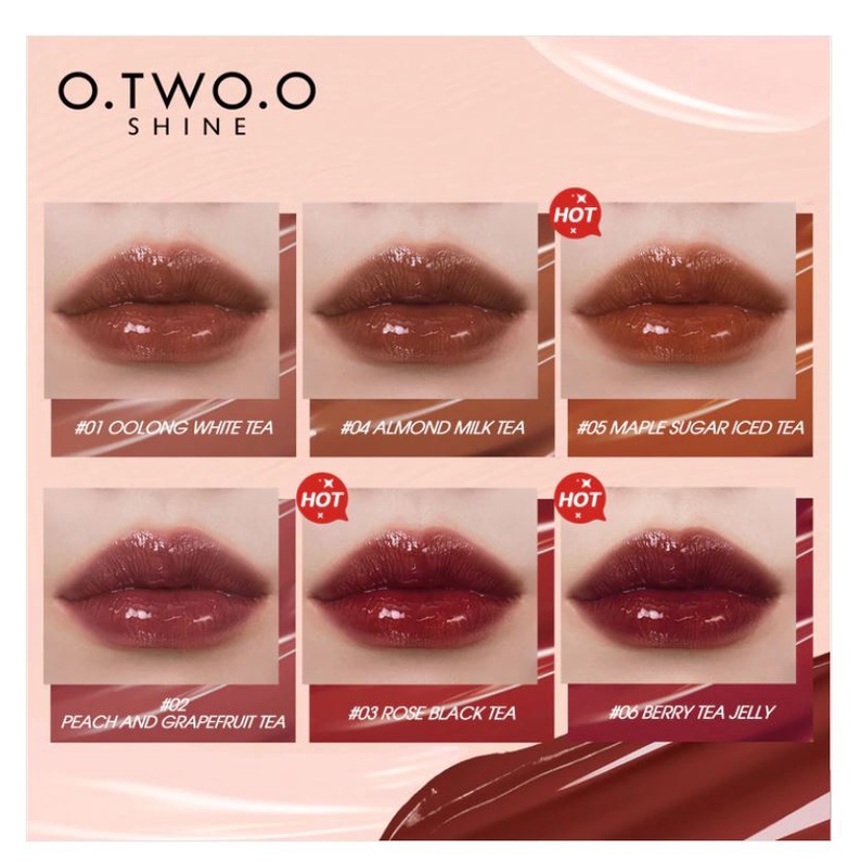 (READY &amp; ORI) O.TWO.O Otwoo Shine Mirroring Lip Glaze SE006