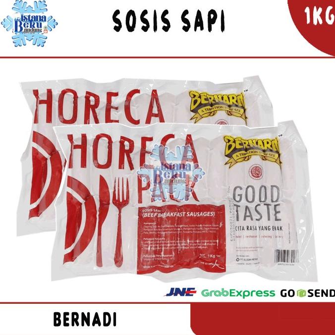 

windytriastuti13 BERNARDI HORECA PACK BEEF BREAKFAST SAUSAGES 1KG TERLARIS TERPERCAYA ORIGINAL