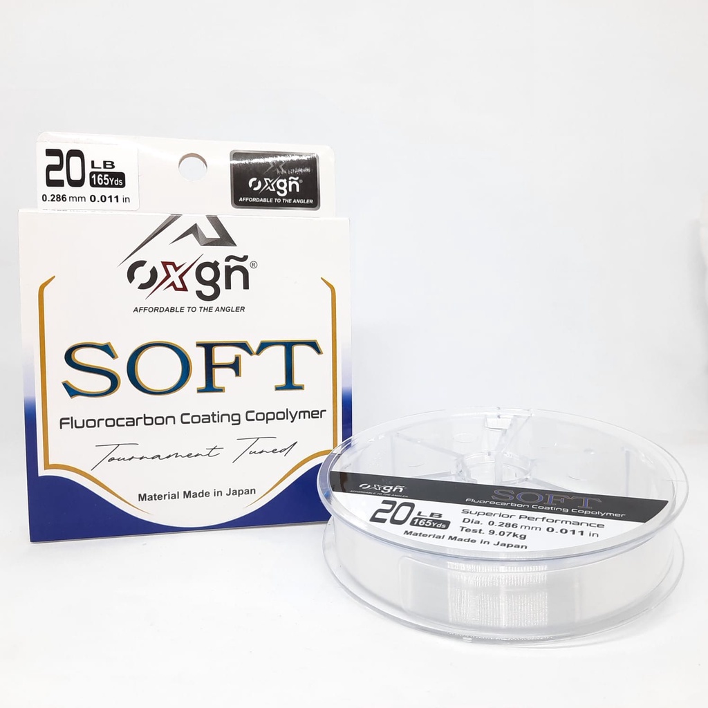 SENAR / LINE MONO OXGN SOFT FLUOROCARBON (Color CLEAR) 150m