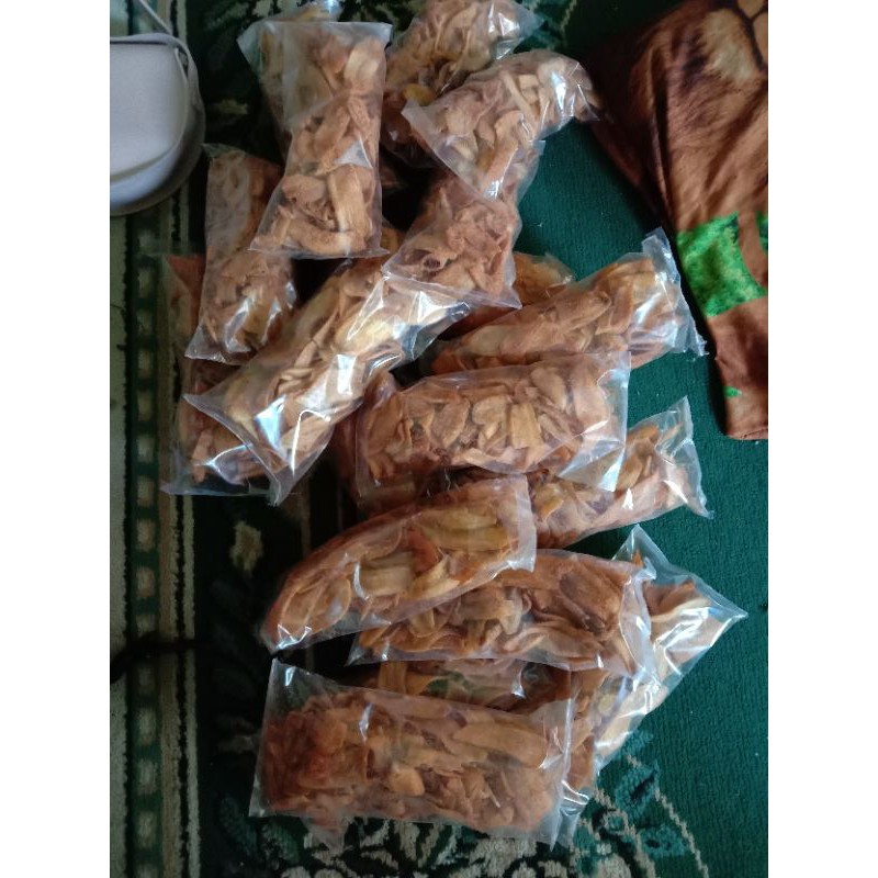 

kripik pisang 130 gram/bungkus