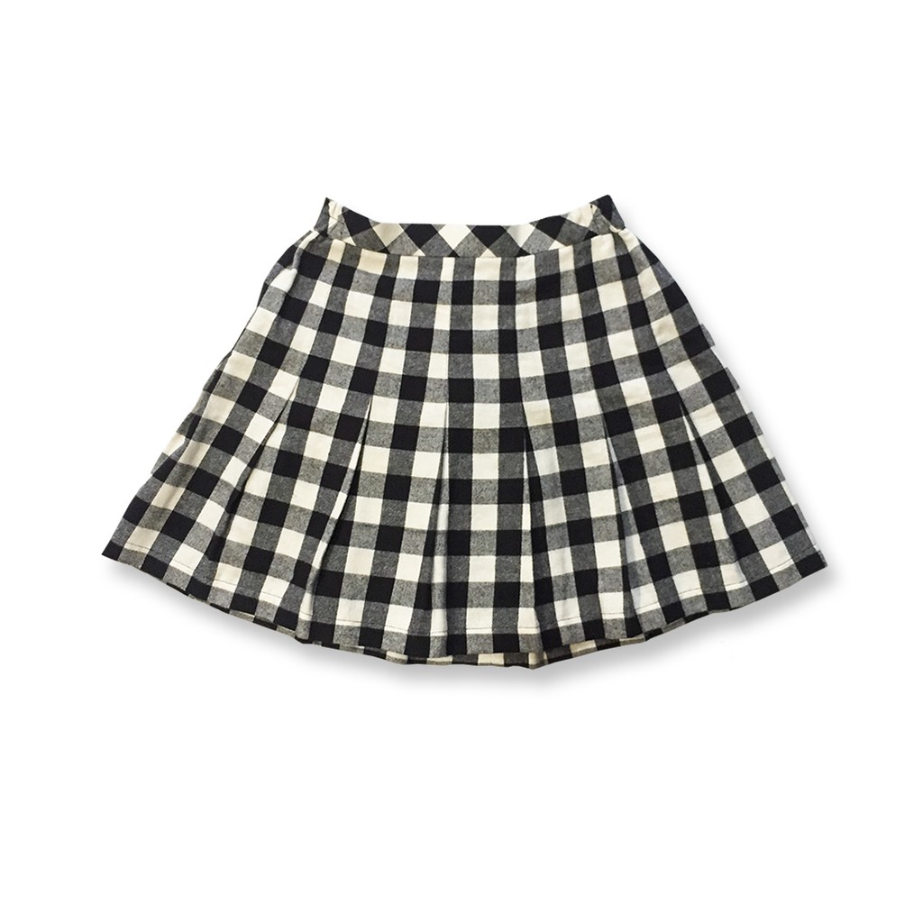 mini plaid skirt