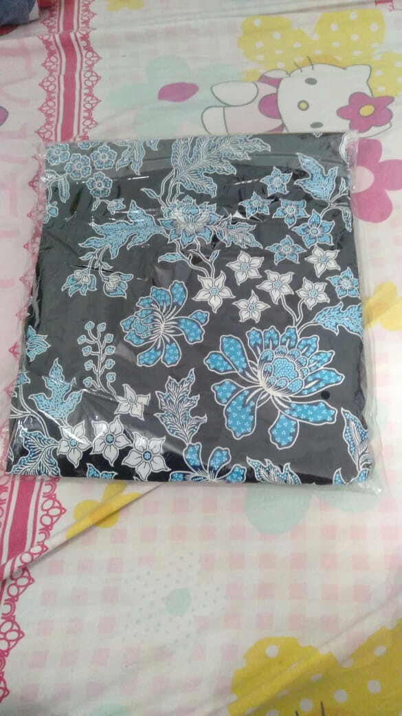 Tunik Batik Belah Depan Jumbo S M L Xl Xxl 3xl 4xl