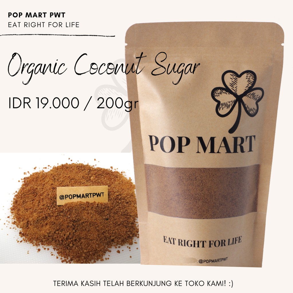 

Coconut Sugar 100g / Gula Kelapa Lokal Banyumas