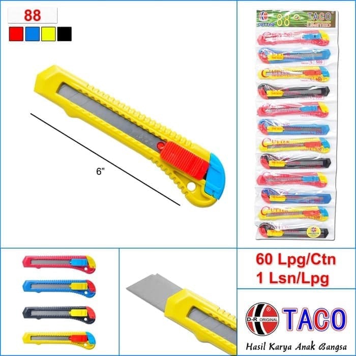 

Cutter Taco Kater Besar 88 (12pcs)