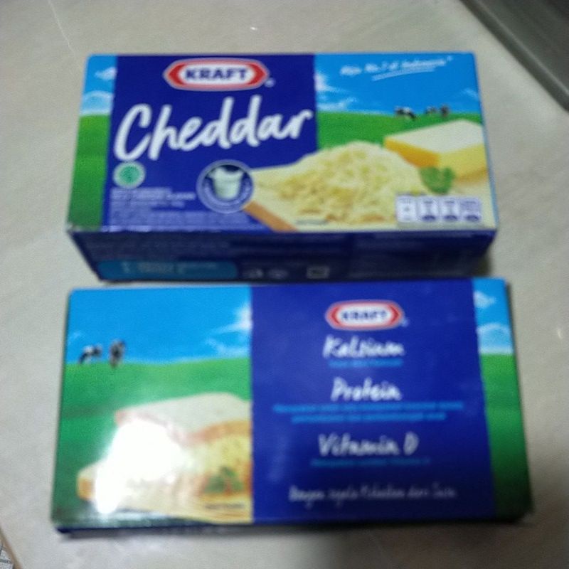 

Kraft Keju Cheddar 160 gr