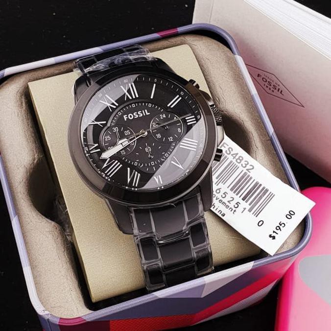 JAM TANGAN PRIA MERK FOSIL Type FS4832 JTP-1253