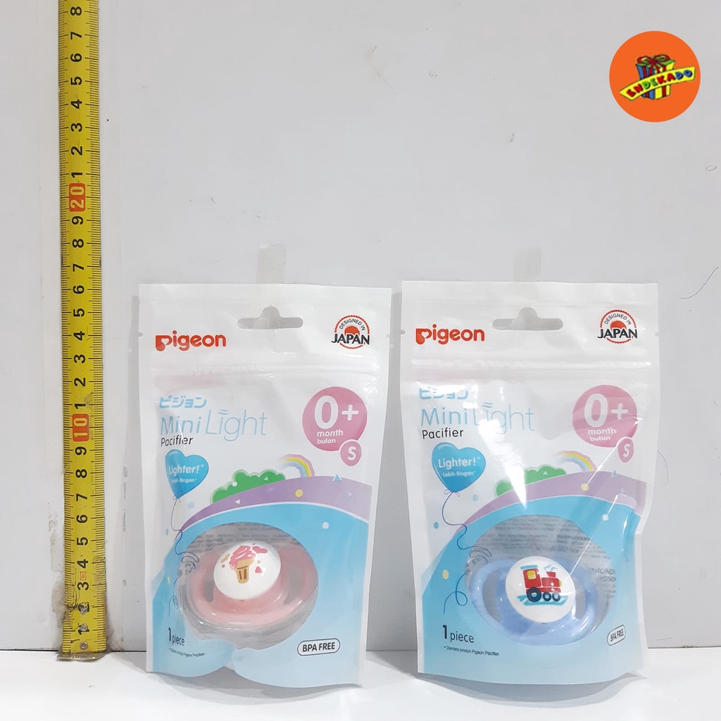 PIGEON DOT MINILIGHT PACIFER- UNISEX - Dot Bayi - Empeng Bayi