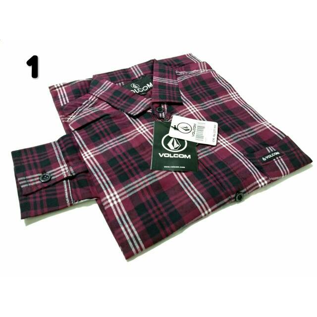Kemeja Flanel Volcom