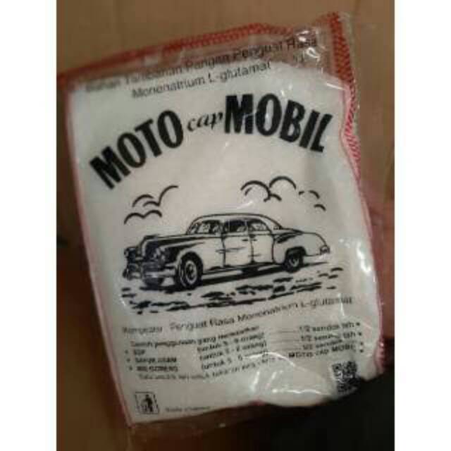 

Penyedap Micin Moto Cap Mobil 250gram