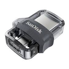 Flashdisk SanDisk OTG 16GB m3.0 USB 3.0 Ultra Dual USB Drive - SDDD3 16 Gb Ori Garansi Resmi SanDisk