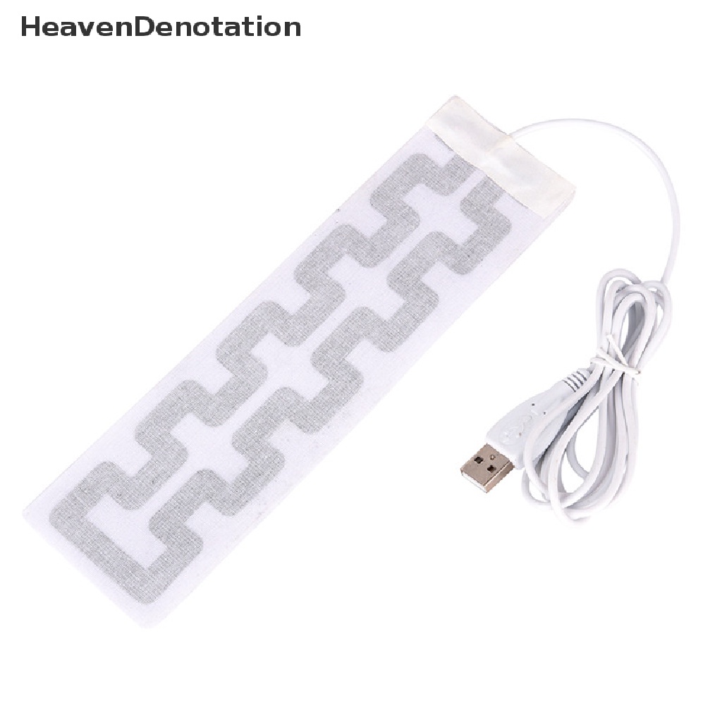 (Heavendenotation) 1pc Pad Penghangat Kaos Kaki / Tangan Elektrik 5v Dengan Kabel Usb Untuk Musim Dingin