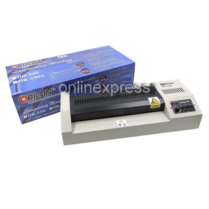 Jual Mesin Laminating Origin OR 330S / Laminating A3 / Alat Laminator