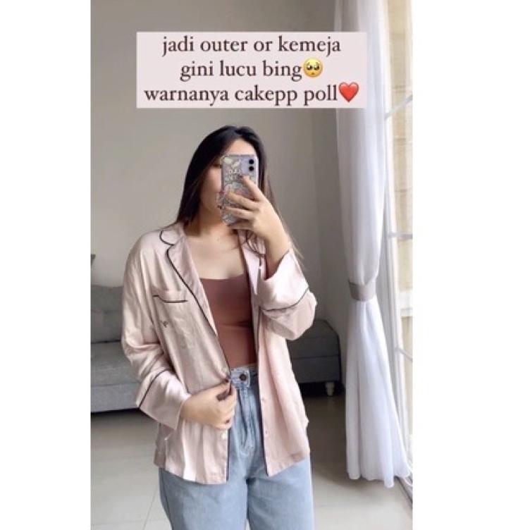 WBest Terlaris Victoria’s Secret PAJAMAS TOP ➡ Bst Terlaris ┌（