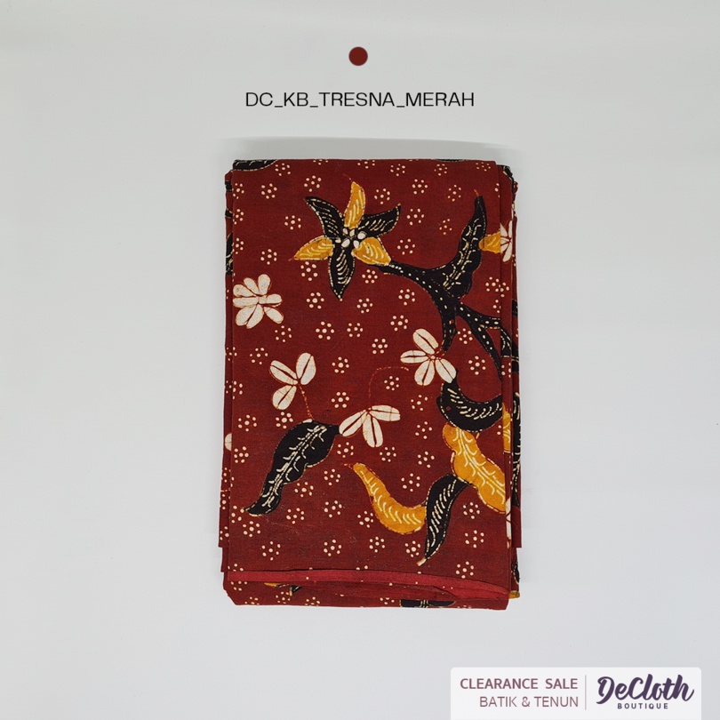 Kain Batik Madura Tresna Art - Merah