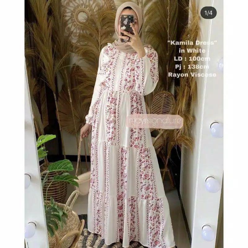 KAMILA DRESS RAYON / HOMEDRESS MURAH
