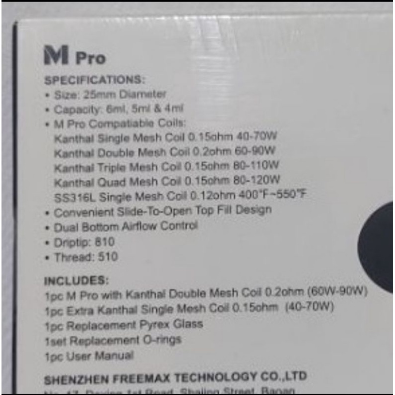 mpro m pro original resin