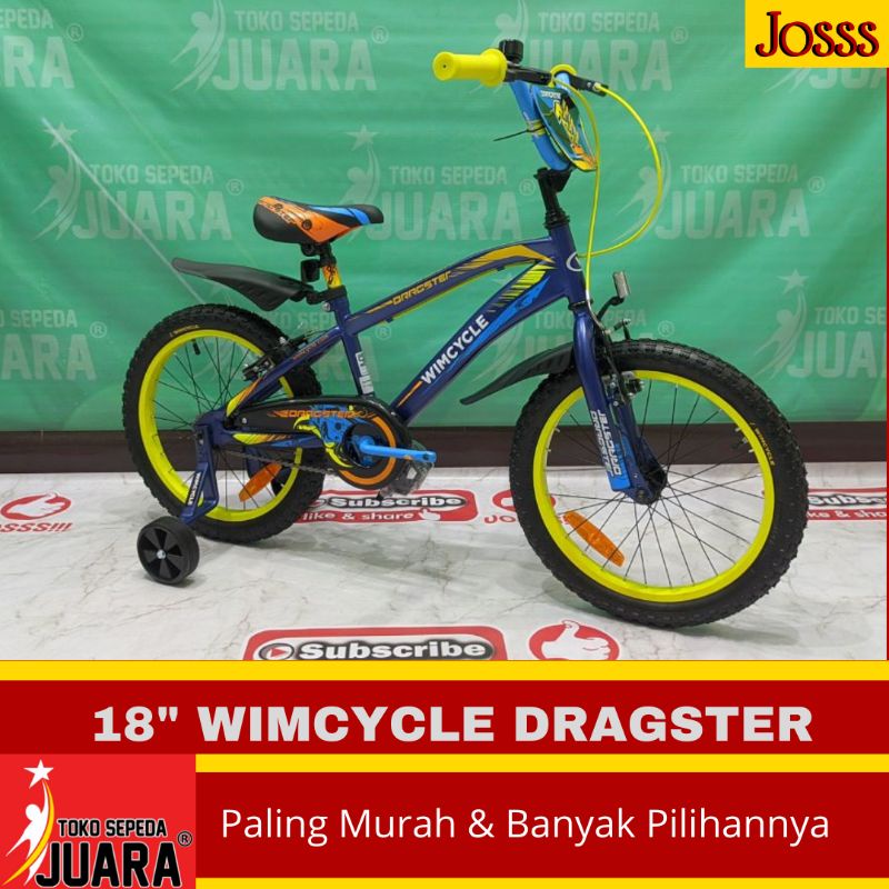 SEPEDA ANAK WIMCYCLE DRAGSTER BMX 16