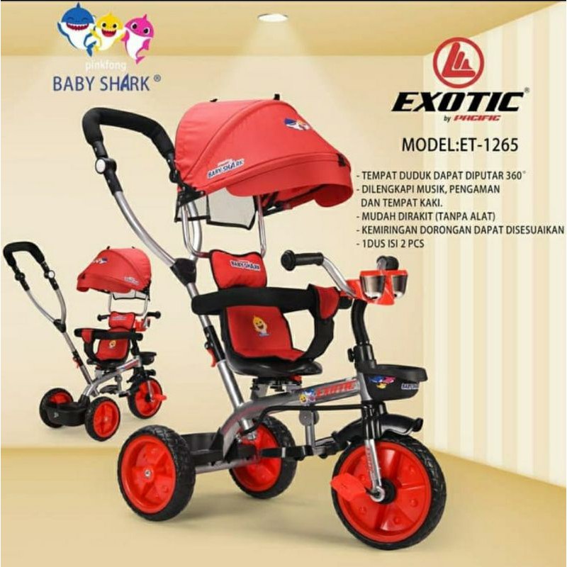 SEPEDA RODA TIGA TC EXOTIC ET-1265