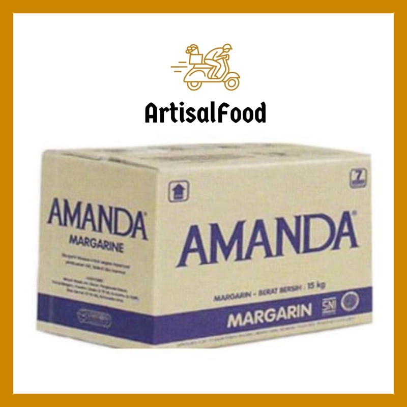 

AMANDA KUNING margarine 250gr