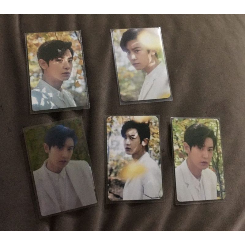 Exo Chanyeol Official photocard elyxion
