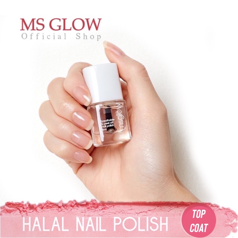 MSGGLOW NAIL POLISH TOP COAT