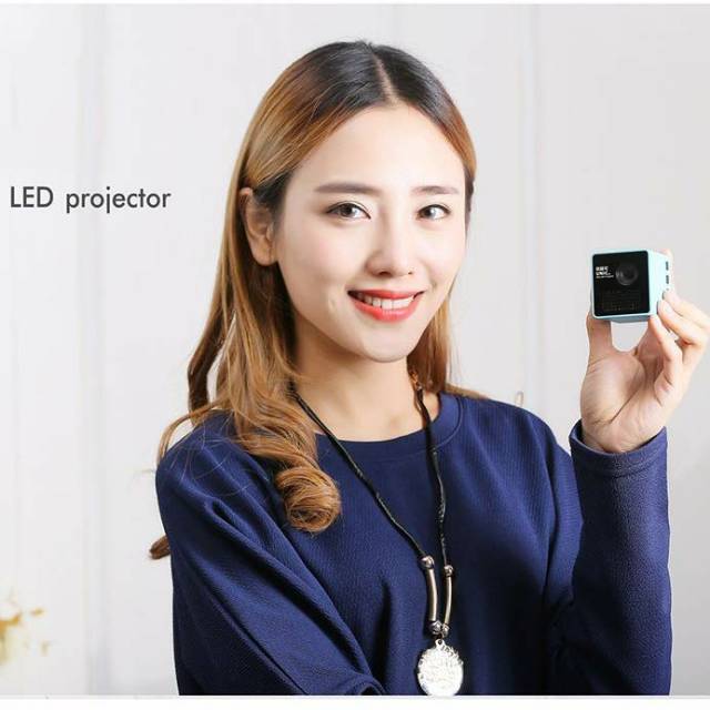 Mini Projector Unic P1 DLP Android With HDMI- black