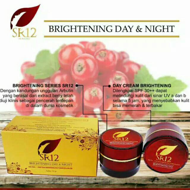 

Brightening/lightening day & night cream SR12 original