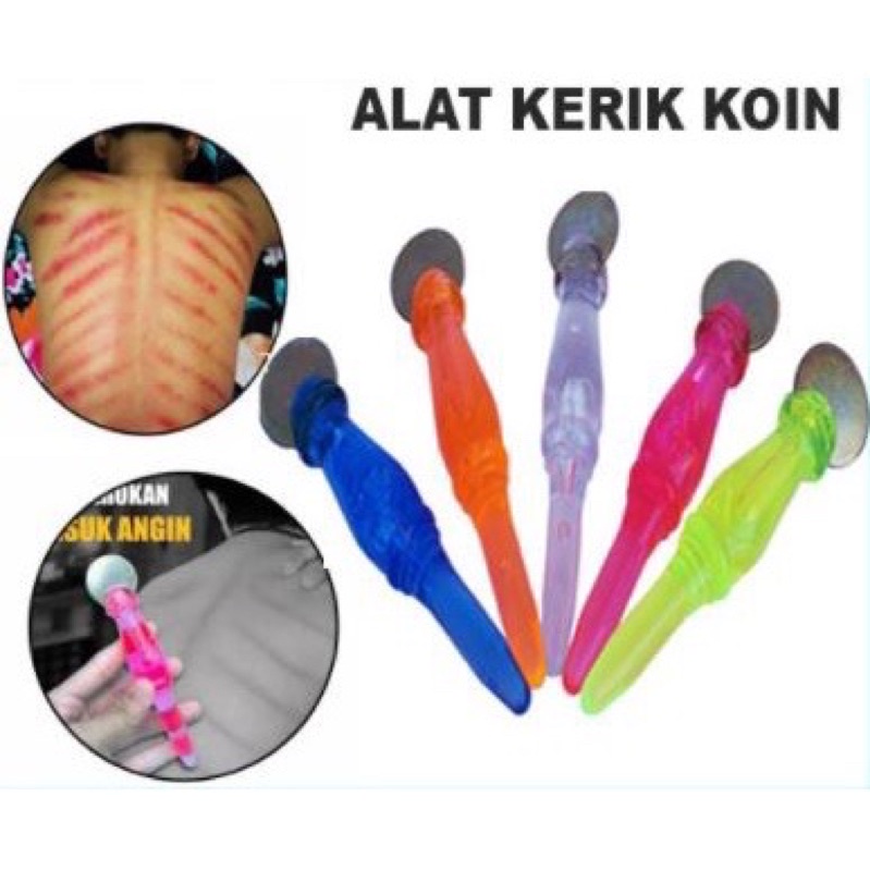 Koin Kerokan Kerik Badan Masuk Angin Kerokan