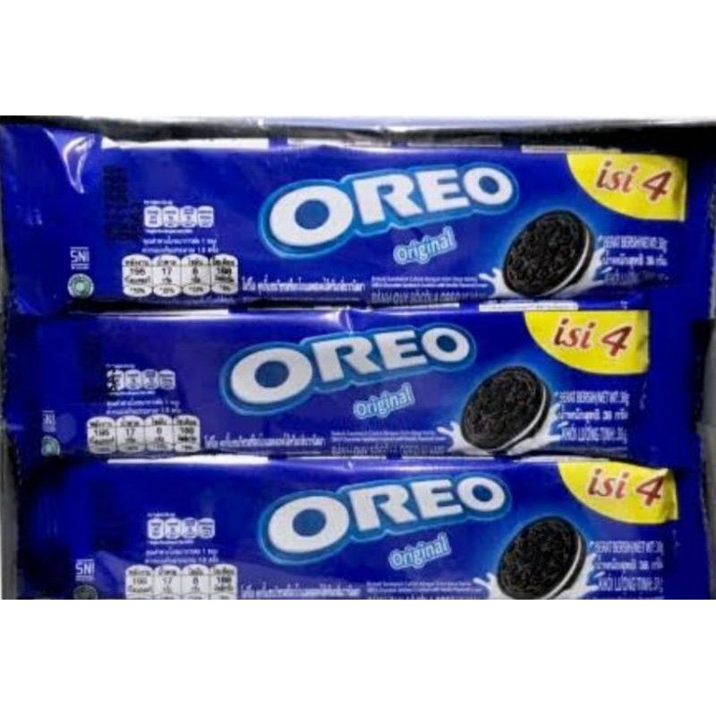 

biskuit Oreo isi 4 keping