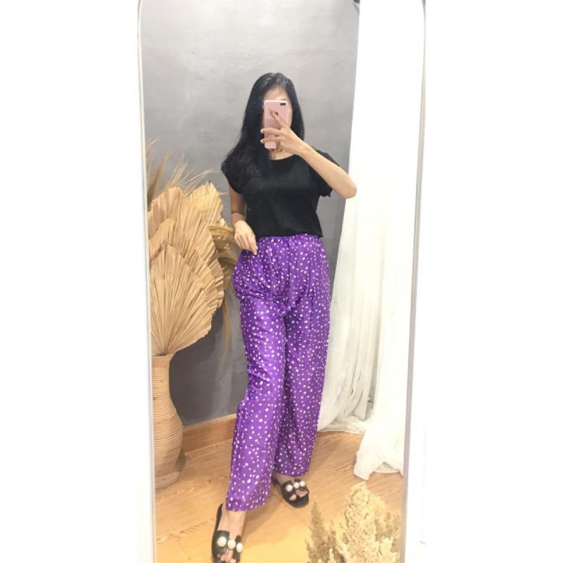 CELANA KULOT PANJANG MOTIF VOLKADOT-4