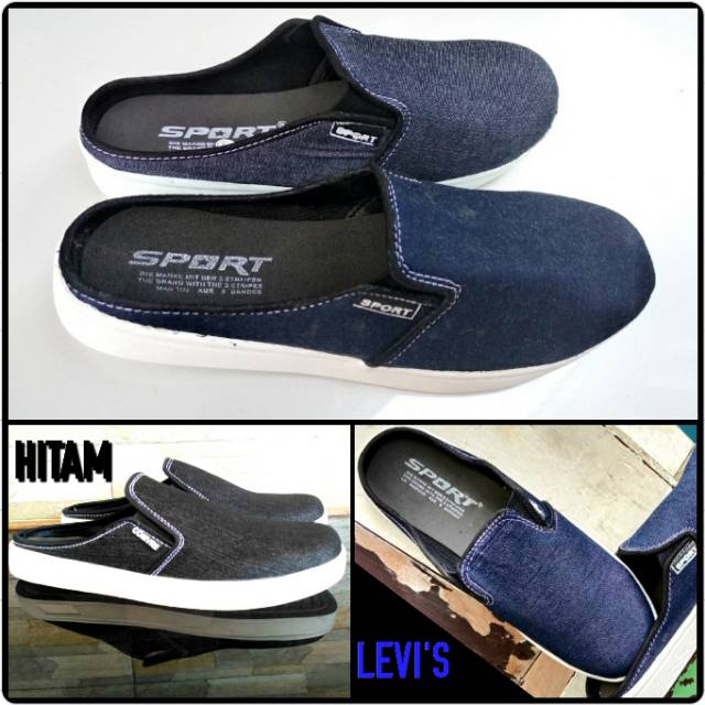 Promo!!!Bustong Sandal Sepatu Pria Casual