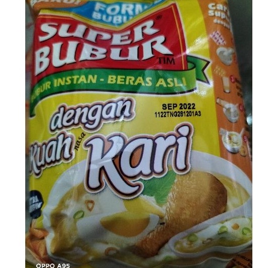 

super bubur dengan kuah kari