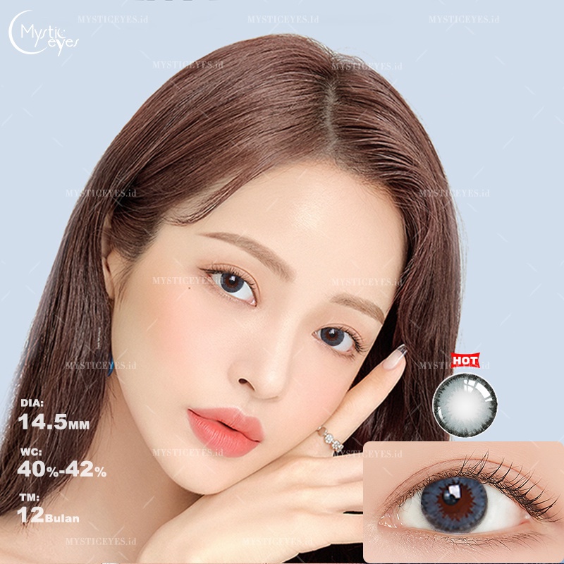 [✅COD] MYSTICEYES SOFTLENS F-B-N(NATURAL) SERI 14.2MM (NORMAL)