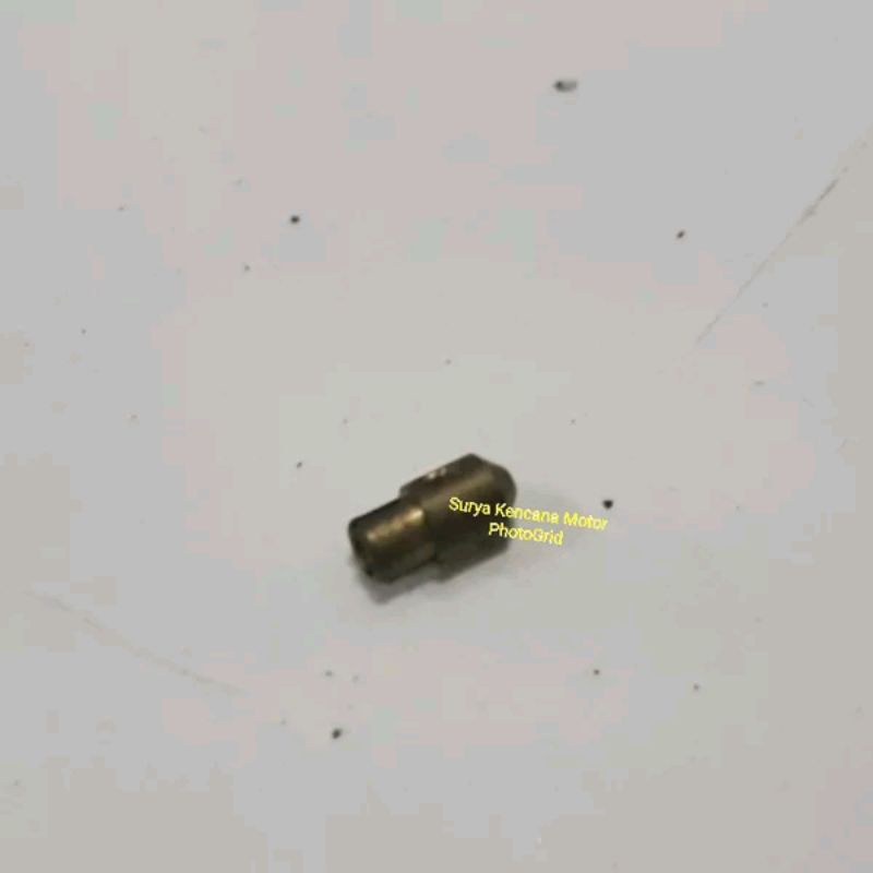 Spuyer ujung bensin main jet Vespa Super Sprint Ndog VBB tahun tua Bajaj Bagol PX original asli