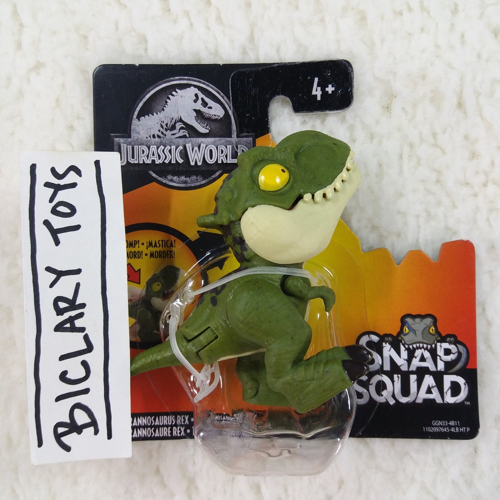 ORI Snap Squad Tyrannosaurus T Rex TRex Green Jurassic World Mattel