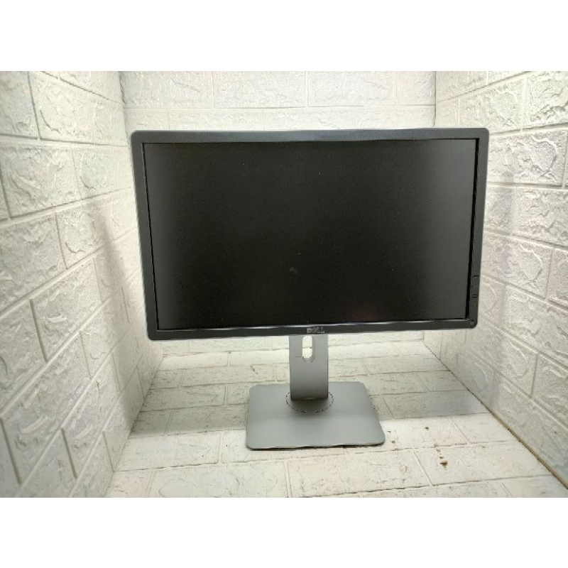 MONITOR DELL 22 INCH P2214HB LAYAR BISA DIPUTAR DAN NAIK TURUN LENGKAP KABEL DAN BERGARANSI